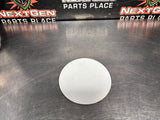 2015 FORD MUSTANG GT FUEL DOOR GAS LID TANK COVER WHITE OEM #1539