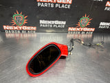 2007 C6 CORVETTE DRIVER LH SIDE MIRROR VICTORY RED OEM #1255