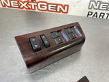 2008 FORD F250 F250 LH AND RH FRONT AND REAR DOOR WOODGRAIN WINDOW SWITCH SET OEM #503