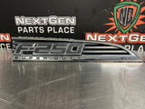 2012 FORD F250 DIESEL LH RH DRIVER PASSENGER SIDE FENDER EMBLEMS OEM #980