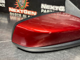 2014 FORD MUSTANG GT RH PASSENGER SIDE HEATED VIEW RED MIRROR OEM #1290