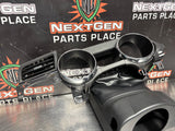 2015 FORD MUSTANG GT CLUSTER BEZEL TRIM PANEL W COLUMN COVER OEM #1434