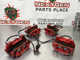 08-09 PONTIAC G8 GT BRAKE CALIPER FRONT AND REAR COMPLETE SET #391