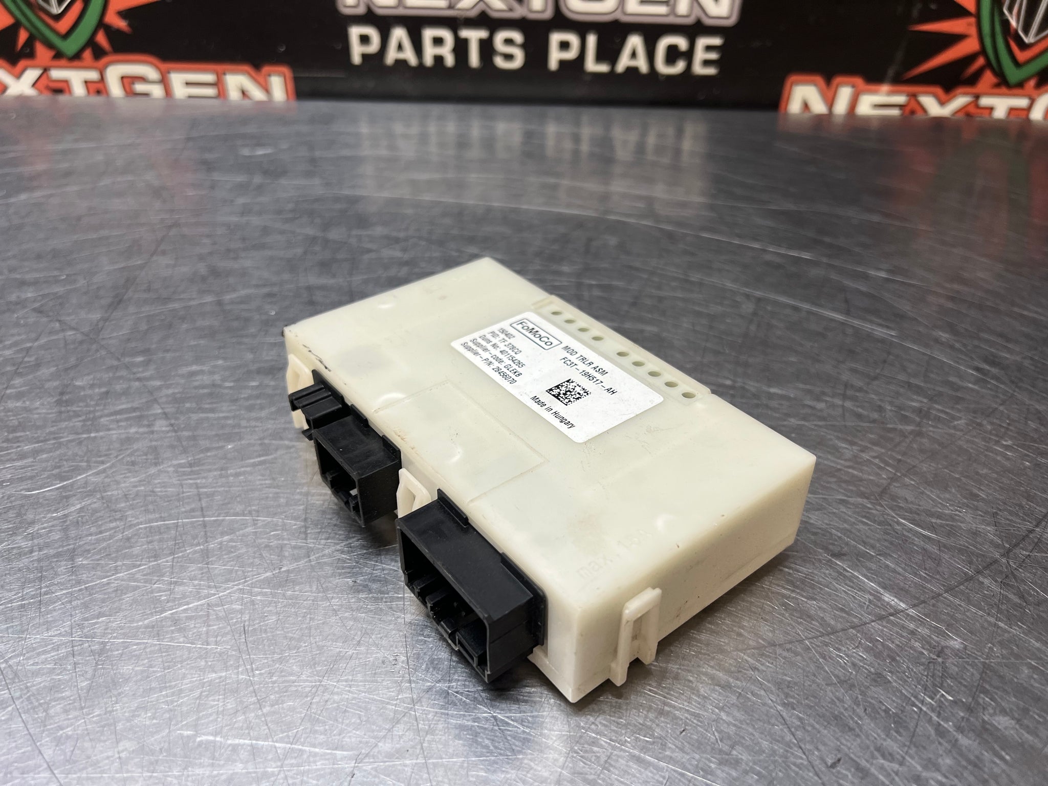 2015 FORD SUPERDUTY F250 F350 TRAILER TOW CONTROL MODULE FC3T19H517A