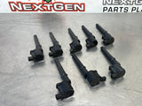 07-12 FORD MUSTANG 5.4 GT500 IGNITION COILS SET OF 8 OEM 4L7E-12A366-AB #C155