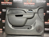 2011 GMC DENALI 1500 LH DRIVER FRONT LEATHER DOOR PANEL OEM #889
