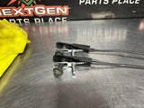 97-04 C5 CORVETTE LH DRIVER SIDE SEAT BACK RECLINE RELEASE WITH CABLES OEM #708