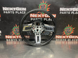 2017 FORD MUSTANG GT STEERING WHEEL W PADDLE SHIFTERS OEM #1548