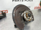 2008 MUSTANG GT500 RH PASSENGER SIDE WHEEL HUB AND CONTROL ARM SET OEM #345