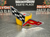 05-13 C6 CORVETTE REAR EMBLEM OEM #1038