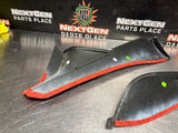 04-06 PONTIAC GTO CENTER CONSOLE TRIM PANELS RED OEM #1306