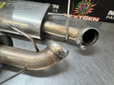 2011 FORD MUSTANG GT500 FORD RACING SINGLE TIP MUFFLERS #1348
