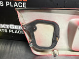 04-06 PONTIAC GTO LICENSE PLATE TRUNK FILLER PANEL TORRID RED OEM  #1025