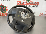 08 - 10 FORD F250 F350 STEERING WHEEL BLK OEM #513