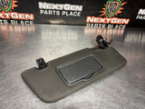 2013 FORD MUSTANG GT RH PASSENGER SUN VISOR OEM #1160