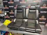 2013 FORD MUSTANG GT CALIFORNIA SPECIAL REAR LEATHER SEATS WITH SUEDE OEM #1176