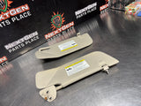 2011 FORD MUSTANG GT SUN VISORS OEM #1357