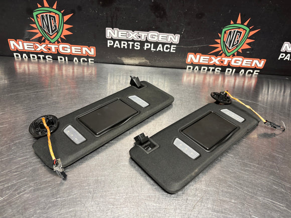 2019 CAMARO SS SUN VISORS RH & LH OEM #1126