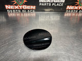 2017 FORD MUSTANG GT FUEL DOOR GAS LID TANK COVER BLACK OEM #1267