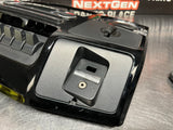 2009 FORD F350 HARLEY RADIO BEZEL CLIMATE CONTROL GLOSS BLK TRIM OEM #941