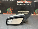 2013 FORD MUSTANG GT LH DRIVER SIDE VIEW MIRROR WHITE OEM #1588