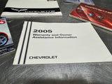 2005 C6 CORVETTE OWNERS MANUAL and DVDS OEM #1030