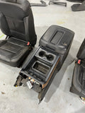14-19 CHEVY SILVERADO 2500 CREW CAB FULL INTERIOR BLACK LEATHER OEM #3852