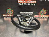 2017 FORD MUSTANG GT STEERING WHEEL WITH BUTTONS OEM #1079