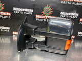 2012 FORD F250 LH DRIVER SIDE POWER FOLD TELESCOPIC HEATED MIRROR OEM #4070