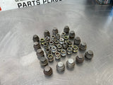 97-04 C5 CORVETTE 19MM LUG NUTS SET WITH COVERS SET OF 20 OEM #569