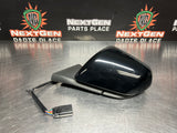 2018 FORD MUSTANG GT LH DRIVER SIDE VIEW MIRROR BLCK OEM #860