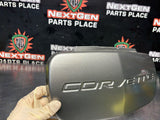97- 04 C5 CORVETTE FRONT LICENSE PLATE COVER PEWTER OEM 10256977 #1150