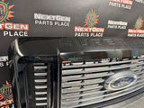 2009 FORD F250 F350 DIESEL HARLEY BLACK FRONT UPPER GRILLE OEM #W430