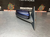 10-14 FORD MUSTANG GT RH PASSENGER SIDE VIEW MIRROR KONA BLUE OEM #1175