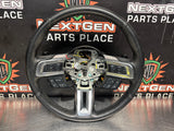 2017 FORD MUSTANG GT STEERING WHEEL WITH BUTTONS OEM #1267