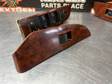 2012 GMC SIERRA 3500HD CREW CAB WOOD FRONT AND REAR POWER WINDOW SWITCHES #1172
