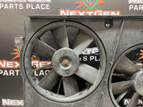 2001 C5 CORVETTE AUTOMATIC DUAL FAN ASSEMBLY 24001282 OEM #1088