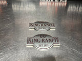 2011 FORD F250 KING RANCH FENDER EMBLEMS OEM #883