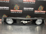 2011 FORD MUSTANG GT FRONT UPPER GRILLE WITH FOG LIGHTS OEM AR33-8C436-AEW #793