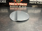 2019 FORD MUSTANG GT FUEL DOOR GAS LID TANK COVER SILVER OEM #1618
