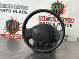 2006 FORD F250 F350 STEERING WHEEL W CRUISE CONTROL, STEREO, TEMP FAN OEM 5C74-3F563-ACW #388