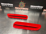 2009 PONTIAC G8 GT HOOD SCOOP VENTS RED OEM #948