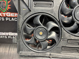 2016 FORD MUSTANG GT RADIATOR FAN ASSEMBLY OEM FR33-8C607-AD #1112