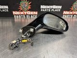 2007 C6 CORVETTE PASSENGER RH SIDE MIRROR BLK OEM #998