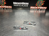 2011 FORD MUSTANG GT 5.0 FENDER EMBLEMS LH/RH CHROME OEM #931