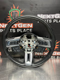 2015 FORD MUSTANG GT STEERING WHEEL W PADDLE SHIFTERS FR33-3600-B OEM #824