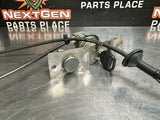 2005 C6 CORVETTE HATCH TRUNK RELEASE CABLE WITH BUTTON AND KEY OEM #1030