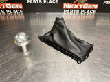 2011 FORD MUSTANG GT AFTERMARKET SHIFT KNOB AND SHIFT BOOT OEM #931
