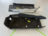 2005 C6 CORVETTE FRONT CARPET DRIVER AND PASSENGER BLCK OEM #1110
