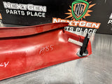 97-04 C5 CORVETTE LH SIDE SEAT BELT TRIM FIRETHORN RED OEM 10258545 #1150